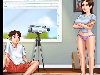 All Sex Scenes With Yoga Teacher - Threesome With Teacher - Animated Porn Game