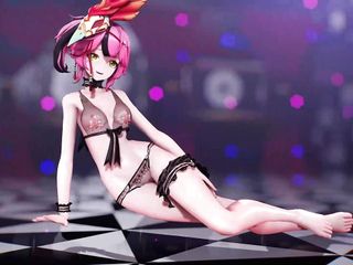 Arashi In Sexy Lingerie Dancing (3D HENTAI)