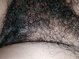 Sri Lankan wife's hairy pussy