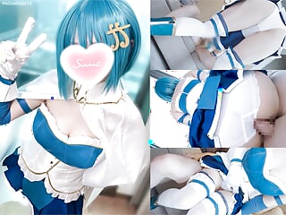 Big Ass Sayaka Cosplaying, Homemade offpako hentai cowgirl sex.