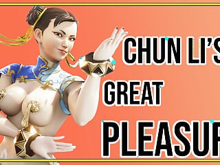 Chun Li's great pleasure.