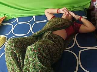 Beautiful widowed Bhabhi's brother-in-law from her neighbourhood went to her house and fucked her and had fun (in Hindi voice)