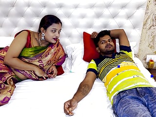 Bhabhi is teaching sex to her stepbrother