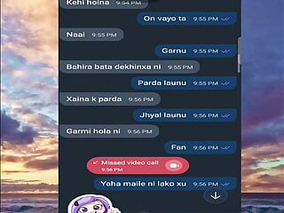 Nepali xada chat Dewar ra Bahujuko chating