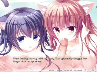 Let's Play - NEKO-NIN exHeart, Scene 5 - Tama & Yura