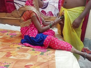 First time wife sharing with baba desi sex video