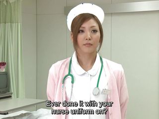 Japanese nurse discovers her love of sex and patients