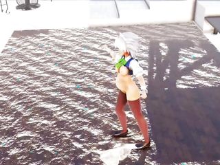 Sexy Pregnant Maid - Hot Dance (3D Hentai)