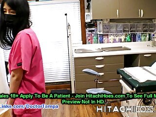 Don’t Tell Doc I Cum On The Clock! Asian Nurse Alexandria Wu Sneaks In Exam Room, Masturbates With Magic Wand – HitachiH