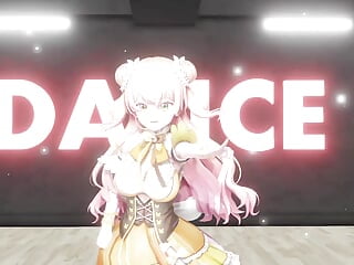 Cute Teen Dancing In Pink Dress (3D Hentai)
